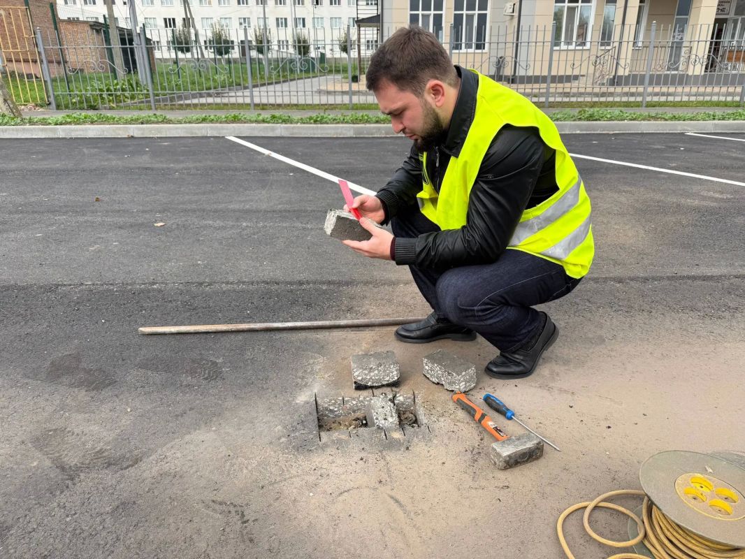 В с. п. Шалушка проверили качество дорожных работ