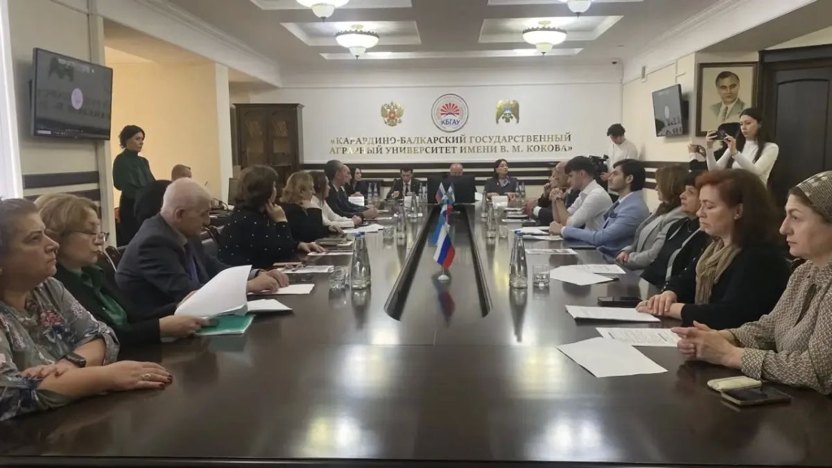 Прямо сейчас в КБГАУ проходит всероссийская научно-практическая конференция «Агроэкономика-2026: новые модели прибыльности в растениеводстве и животноводстве» Прямо сейчас в КБГАУ проходит всероссийская научно-практическая конференция «Агроэкономика-2026: новые модели прибыльности в растениеводстве и животноводстве»