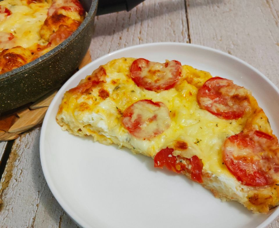 Необычный омлет: вкусный завтрак с лавашем и сыром