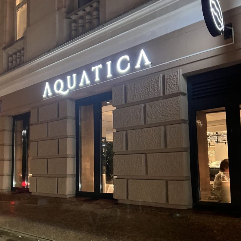 Aquatica: Новый взгляд на морскую кухню от австралийского шефа