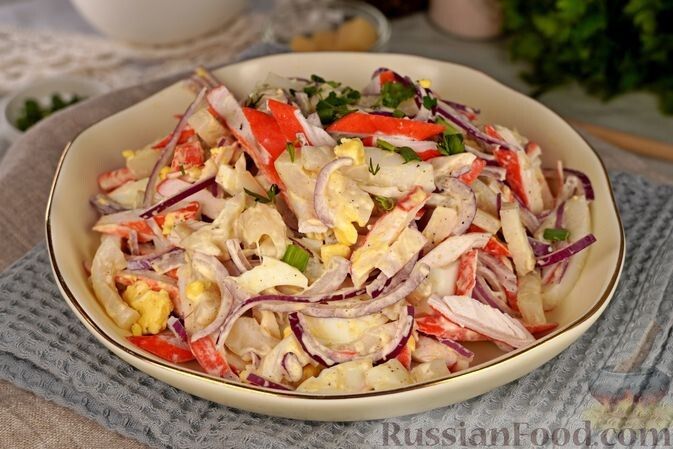Вкусные салаты, которые порадуют любой стол