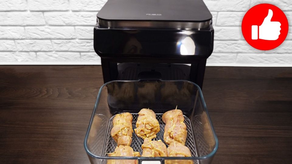 Восхитительные куриные рулетики в аэрогриле: просто, быстро, вкусно